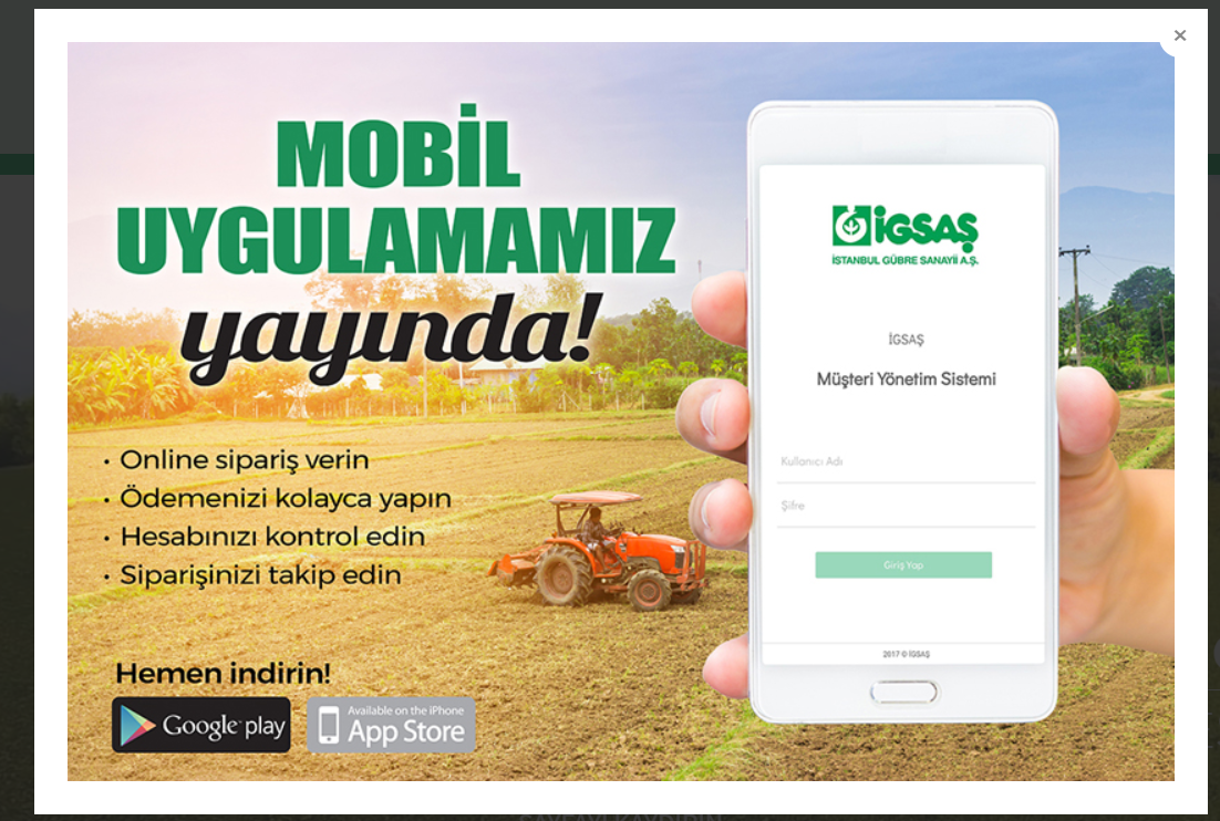 İGSAŞ’tan mobil uygulama